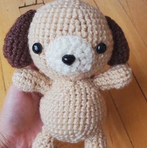 Handmade Crocheted Dog